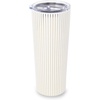 image:imagekate spade new york 24 oz Stainless Steel Tumbler Gold PinstripeGold Pinstripe