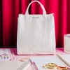 image:imagekate spade new york Insulated Lunch Bag Gold Pinstripe