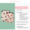 image:imagekate spade new york Insulated Snack Bag Deco Dot and StrawberriesDeco Dots and Strawberries