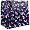 image:imagekate spade new york Reusable Shopping Bag Grocery Tote with Shoulder Straps Collapsible ToteWatercolor Ditsy