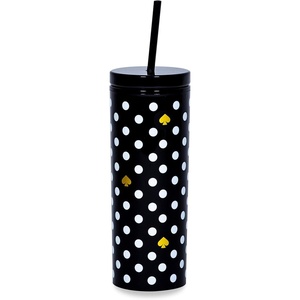 image:imagekate spade new york 24 oz Acrylic Tumbler Watercolor DitsyPolka Dots