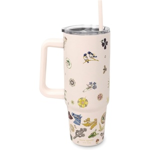 image:imagekate spade new york 30 Oz Tumbler Vintage Brooch Design