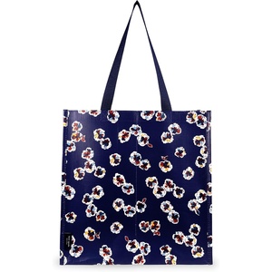 image:imagekate spade new york Reusable Shopping Bag Grocery Tote with Shoulder Straps Collapsible ToteWatercolor Ditsy
