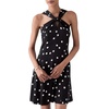 image:imagekate spade new york Womens Enchanted Dot Knotted Halter Mini DressBlack Multi