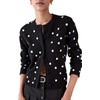 image:imagekate spade new york Womens Enchanted Dot Nell CardiganBlack Multi