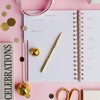 image:imagekate spade new york 12Month Large 2027 Planner Gold Pinstripe