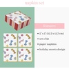 image:imagekate spade new york 52 Decorative Paper Cocktail Napkins Holiday Sweets