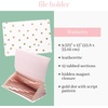 image:imagekate spade new york Expanding File Organizer Gold Dot with Script