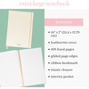 image:imagekate spade new york Leatherette Journal Gold Pinstripe