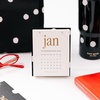 image:imagekate spade new york Monthly Desk Calendar 2027 Enchanted Dot