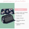 image:imagekate spade new york Pencil Case with Phone Stand Watercolor Ditsy