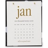image:imagekate spade new york Monthly Desk Calendar 2027 Enchanted Dot