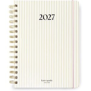 image:imagekate spade new york 12Month Large 2027 Planner Gold Pinstripe