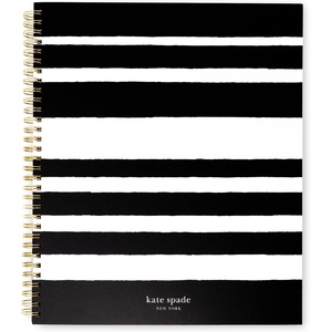 image:imagekate spade new york Large Striped Spiral Notebook Sarah Stripe