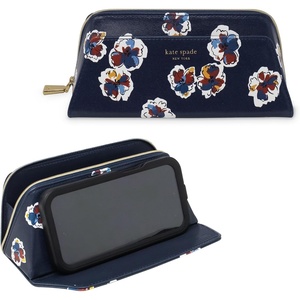 image:imagekate spade new york Pencil Case with Phone Stand Watercolor Ditsy