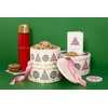 image:imageKate Spade New York Metal Cookie Tins 3Piece Nesting Set Small Medium amp Large Christmas Containers for Gift amp Storage Evergreen Confetti Dot
