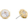 image:imagekate spade new york womens Opulence Octagon Stone StudsClearGold