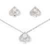 image:imagekate spade new york So Spade Pendant and Studs Boxed SetClearSilver