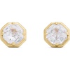 image:imagekate spade new york womens Opulence Octagon Stone StudsClearGold