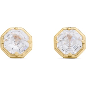 image:imagekate spade new york womens Opulence Octagon Stone StudsClearGold
