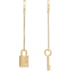 image:imagekate spade new york Spade Lock Asymmetrical Linear Earrings