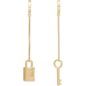 image:imagekate spade new york Spade Lock Asymmetrical Linear Earrings