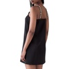 image:imagekate spade new york Womens Embellished Strap Mini DressBlack