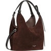 image:imagekate spade new york Loop Pebbled Leather Carryall BagHot Fudge Suede