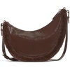 image:imagekate spade new york Womens Duo Crossbody BagHot Fudge Crinkle and Faux Fur