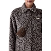 image:imagekate spade new york Womens Duo Crossbody BagHot Fudge Crinkle and Faux Fur
