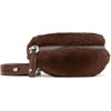 image:imagekate spade new york Womens Duo Crossbody BagHot Fudge Crinkle and Faux Fur