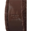 image:imagekate spade new york Womens Duo Crossbody BagHot Fudge Crinkle and Faux Fur