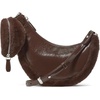 image:imagekate spade new york Womens Duo Crossbody BagHot Fudge Crinkle and Faux Fur